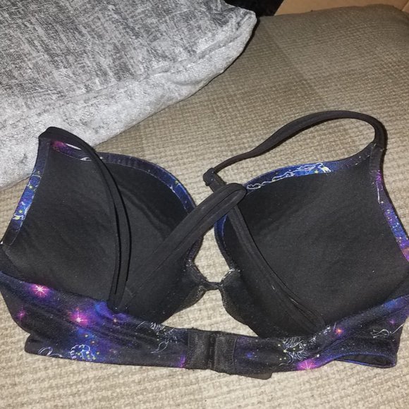 Victoria's Secret push up bra size 32b galaxy astrology design print - Picture 2 of 5